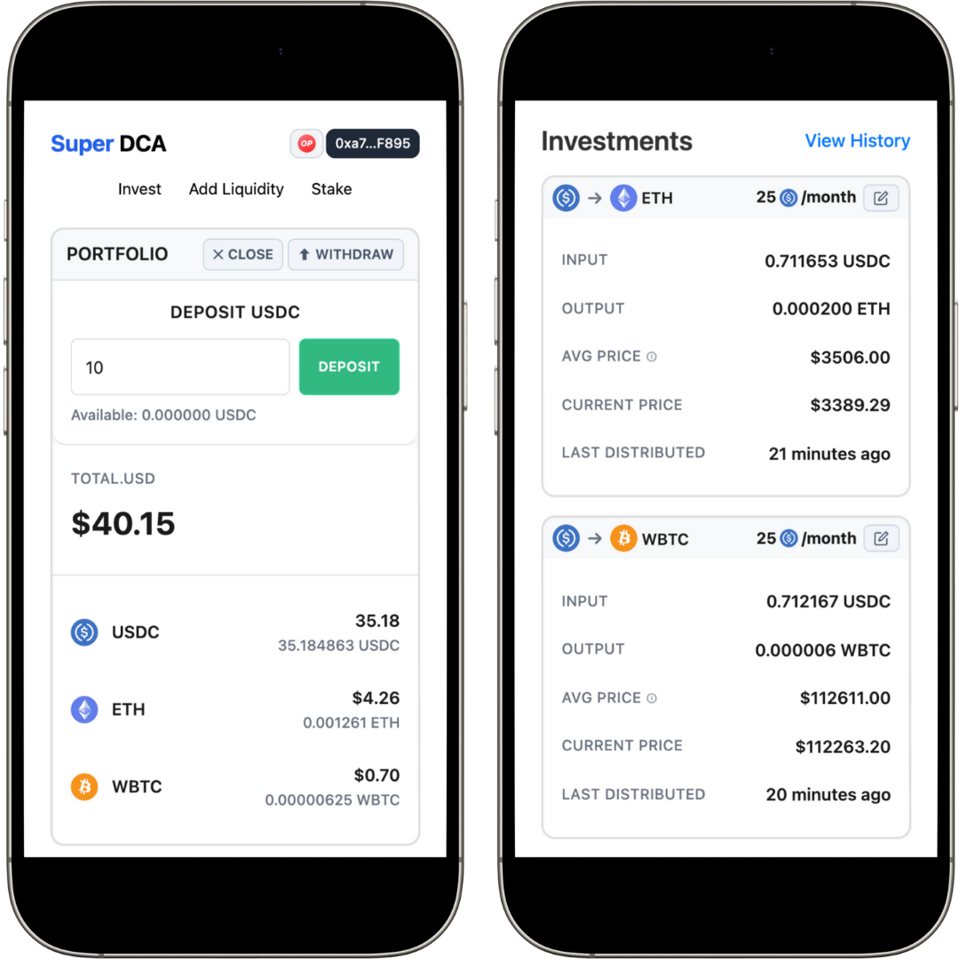 Super DCA Investments Dashboard